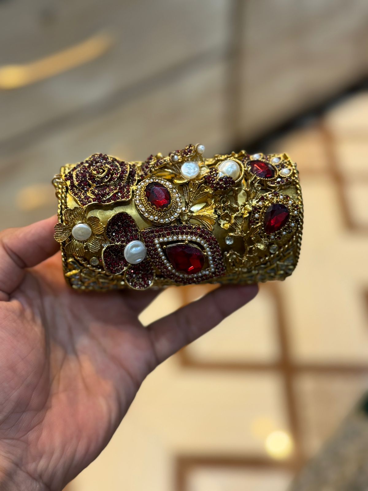 Turkish_Kundan Designer Clutch_New Design 3