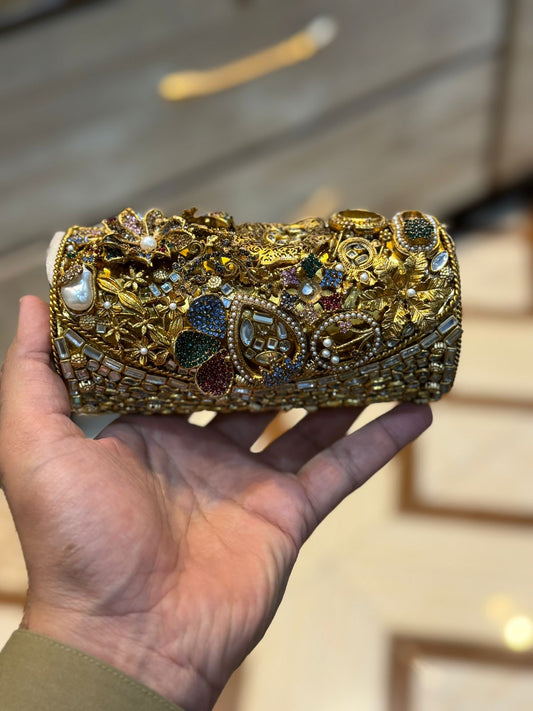 Turkish_Kundan Designer Large Dholki_New Design 22