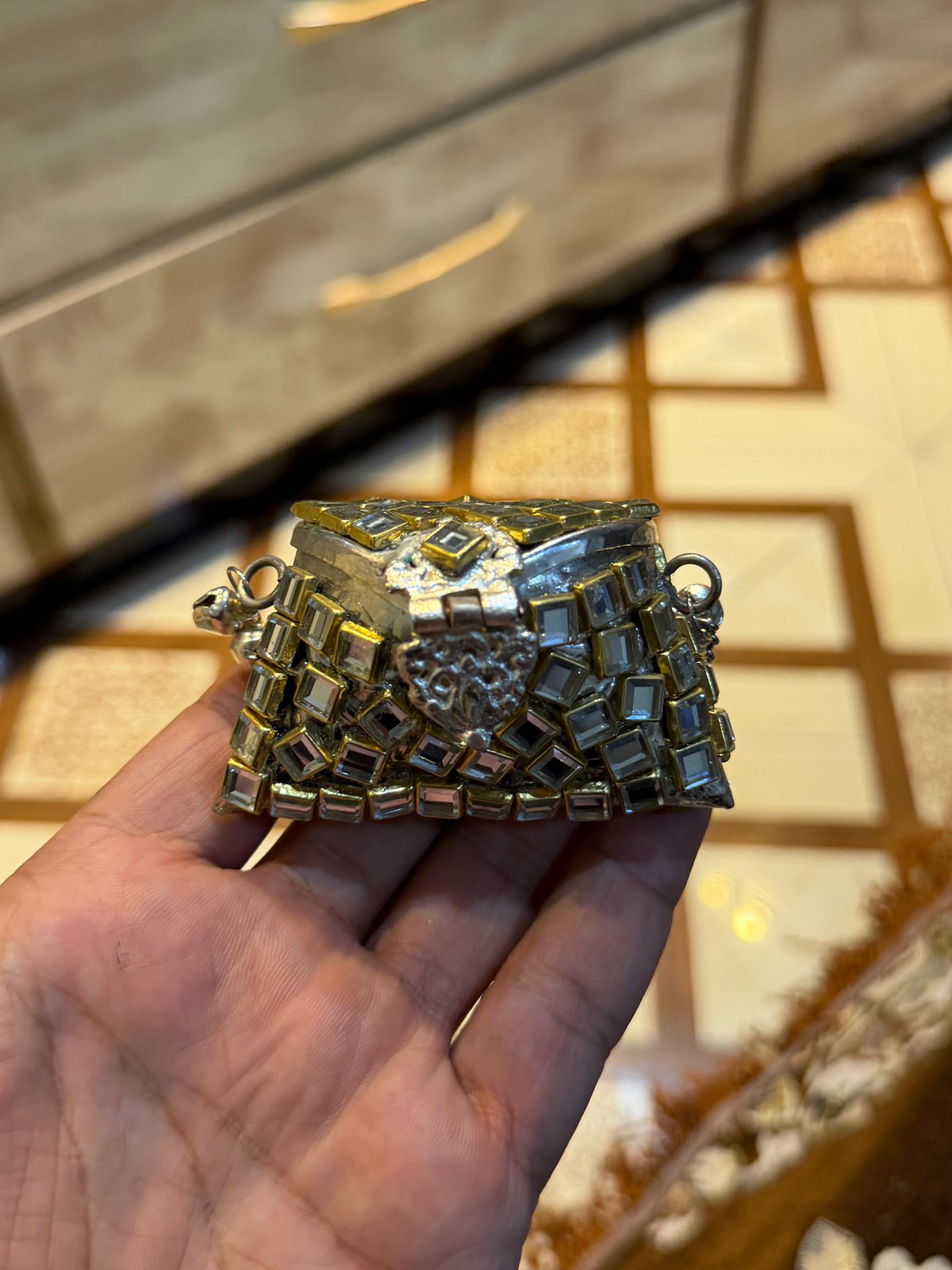 Stylish Mini Metal Clutch_New Design 1