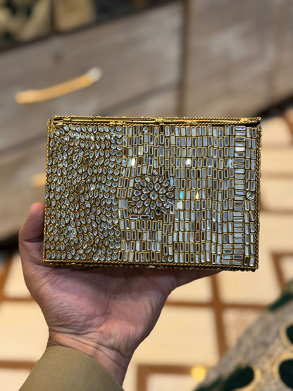 Turkish_Kundan Designer Clutch_New Design 1