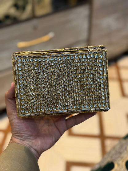 Turkish_Kundan Designer Clutch_New Design 4