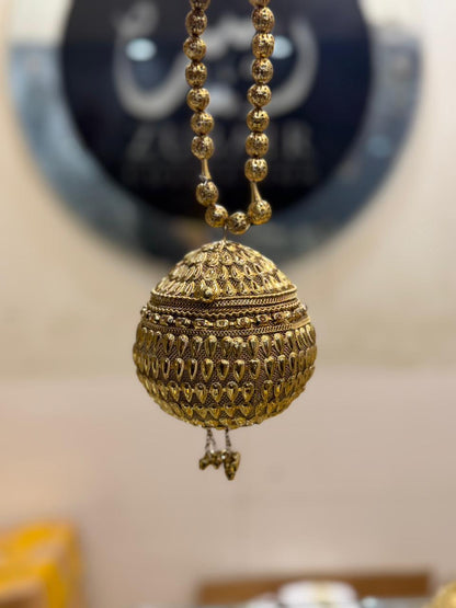 Stylish Heer Collection Golden Clutch_New Design 7