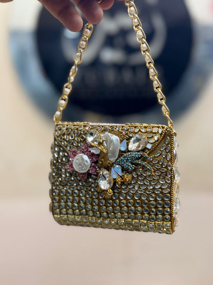 Turkish_Kundan Designer Clutch_New Design 8