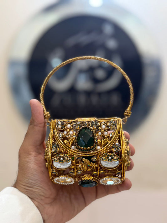 Stylish Turkish_Kundan Designer Clutch_New Design 12