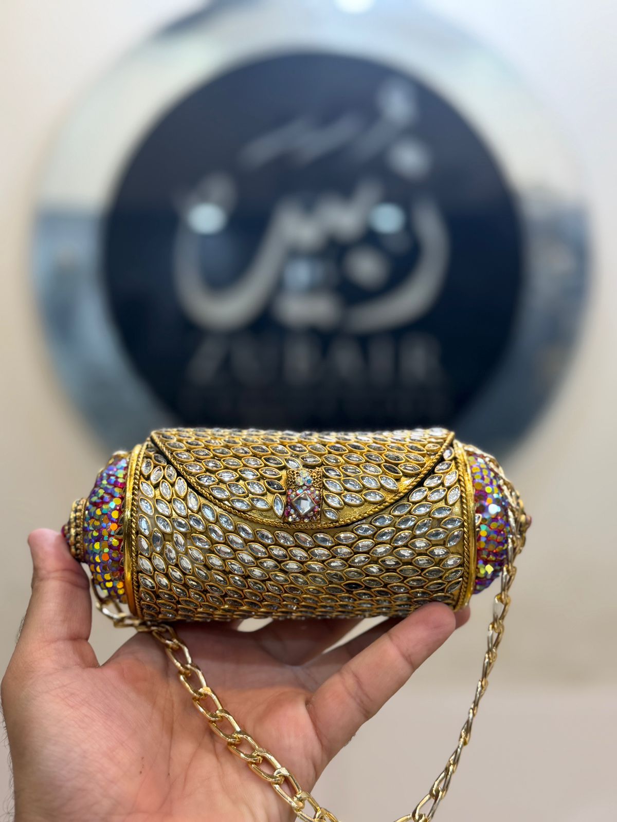 Stylish Turkish_Kundan Designer Clutch_New Design 2