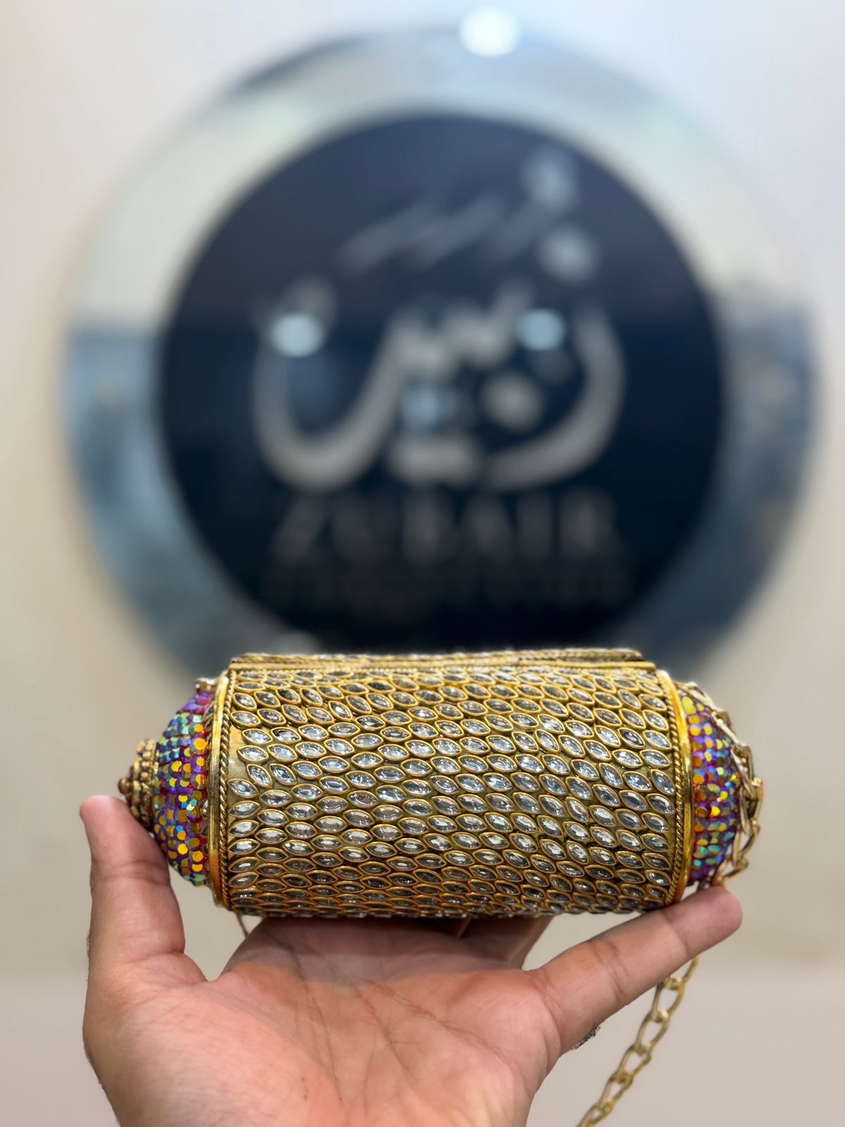Stylish Turkish_Kundan Designer Clutch_New Design 2