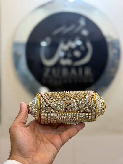 Stylish Turkish_Kundan Designer Clutch_New Design 6