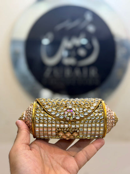 Stylish Turkish_Kundan Designer Clutch_New Design 9
