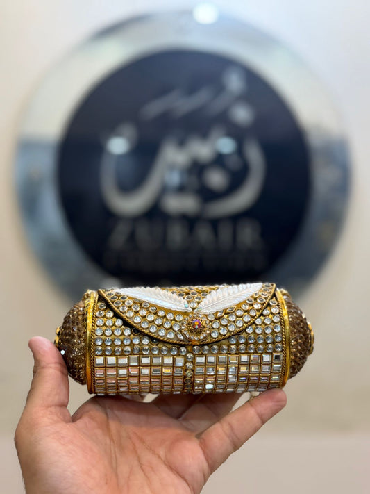 Stylish Turkish_Kundan Designer Clutch_New Design 10