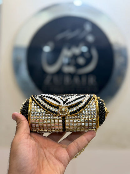 Stylish Turkish_Kundan Designer Clutch_New Design 11
