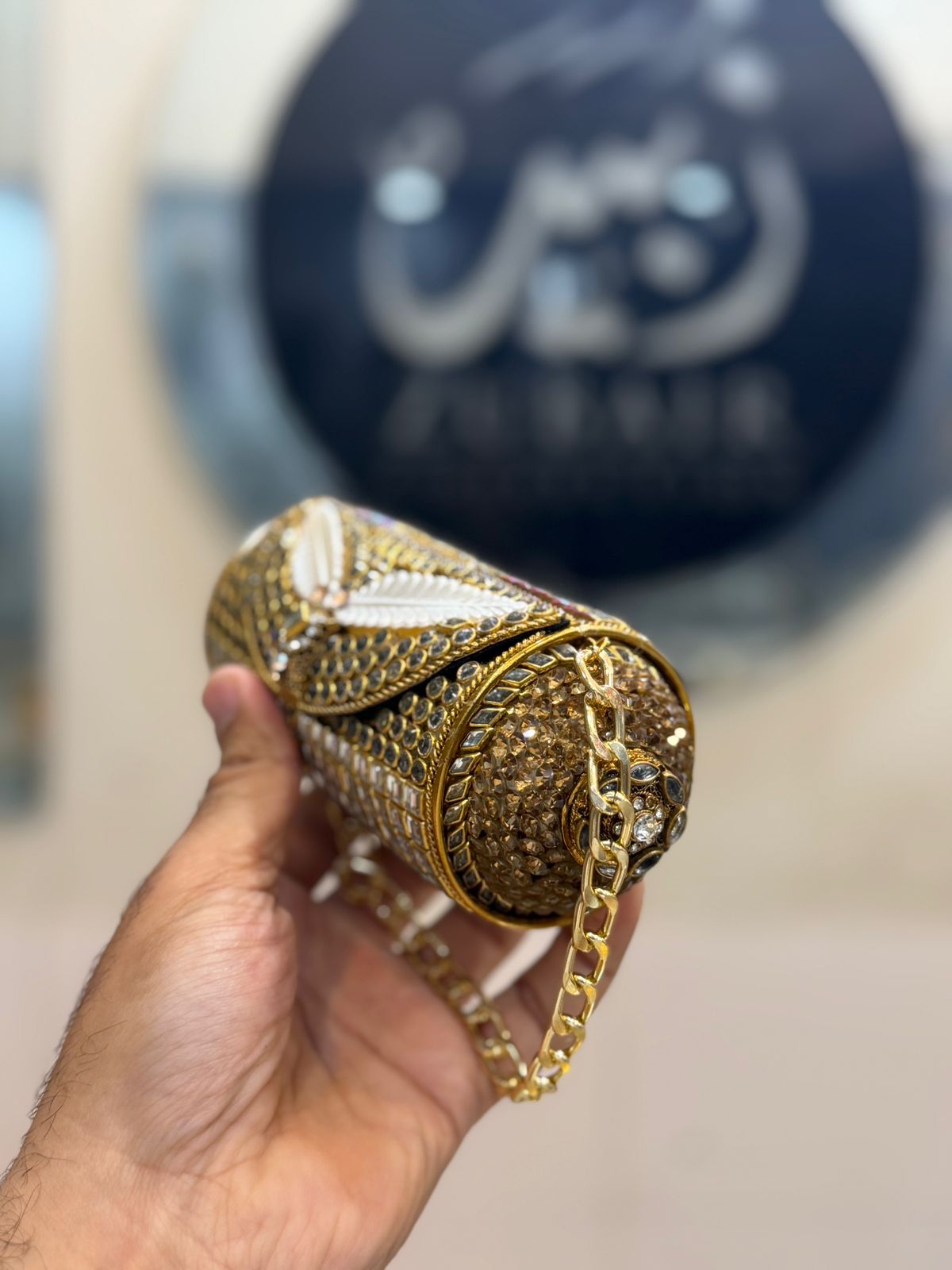 Stylish Turkish_Kundan Designer Clutch_New Design 14