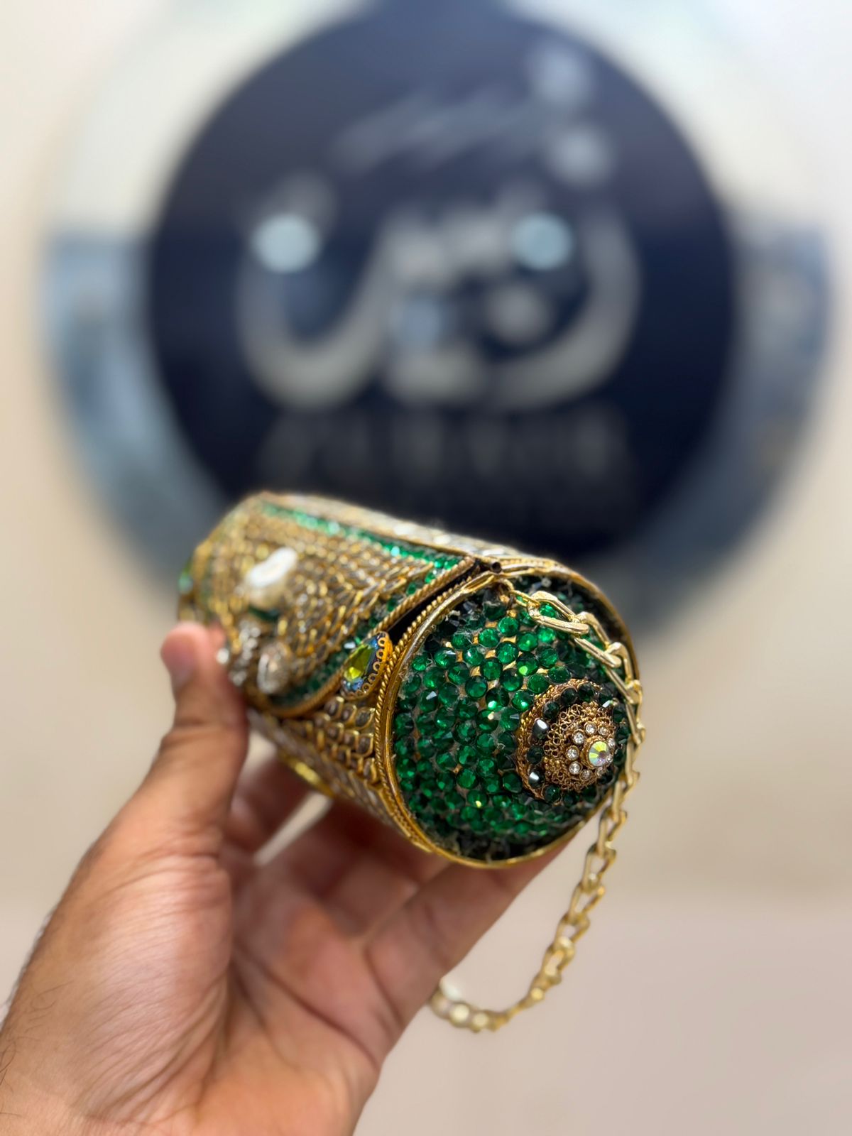 Stylish Turkish_Kundan Designer Clutch_New Design 15