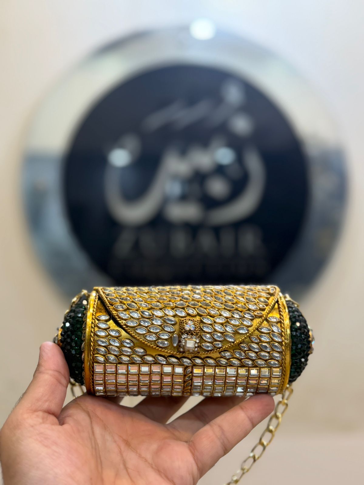 Stylish Turkish_Kundan Designer Clutch_New Design 18