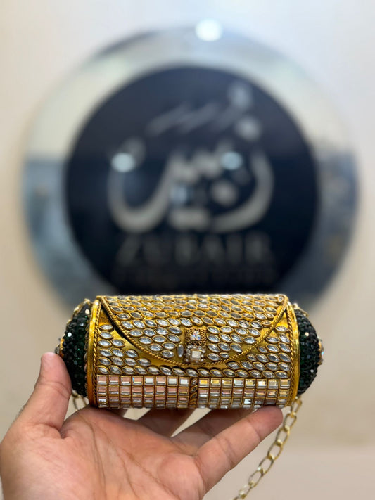 Stylish Turkish_Kundan Designer Clutch_New Design 18