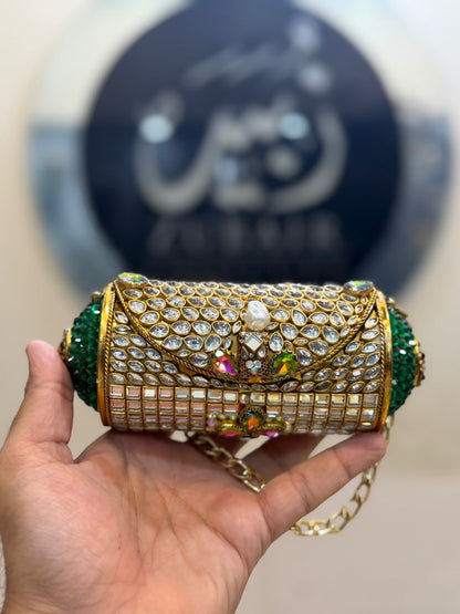 Stylish Turkish_Kundan Designer Clutch_New Design 22