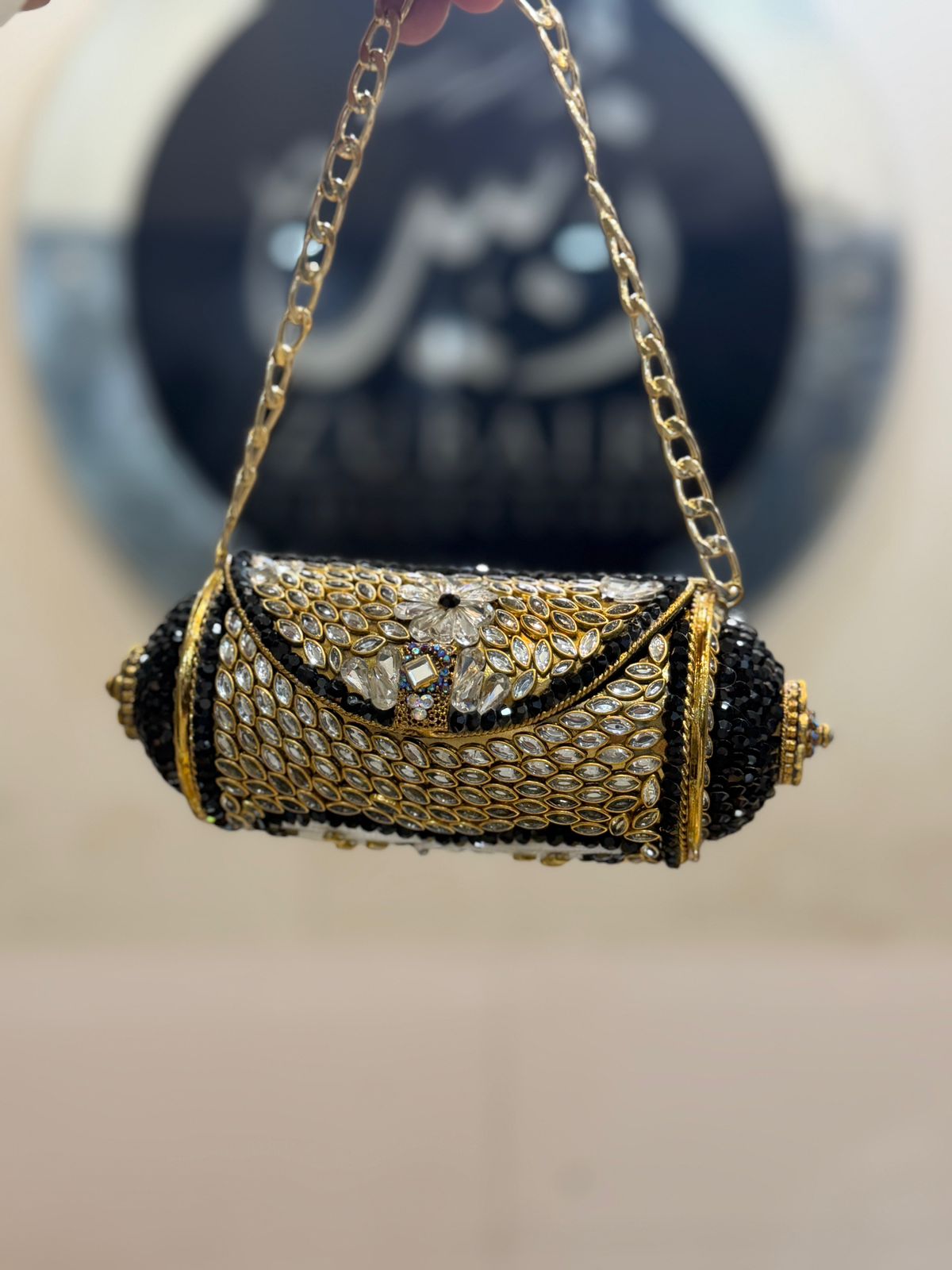 Stylish Turkish_Kundan Designer Clutch_New Design24