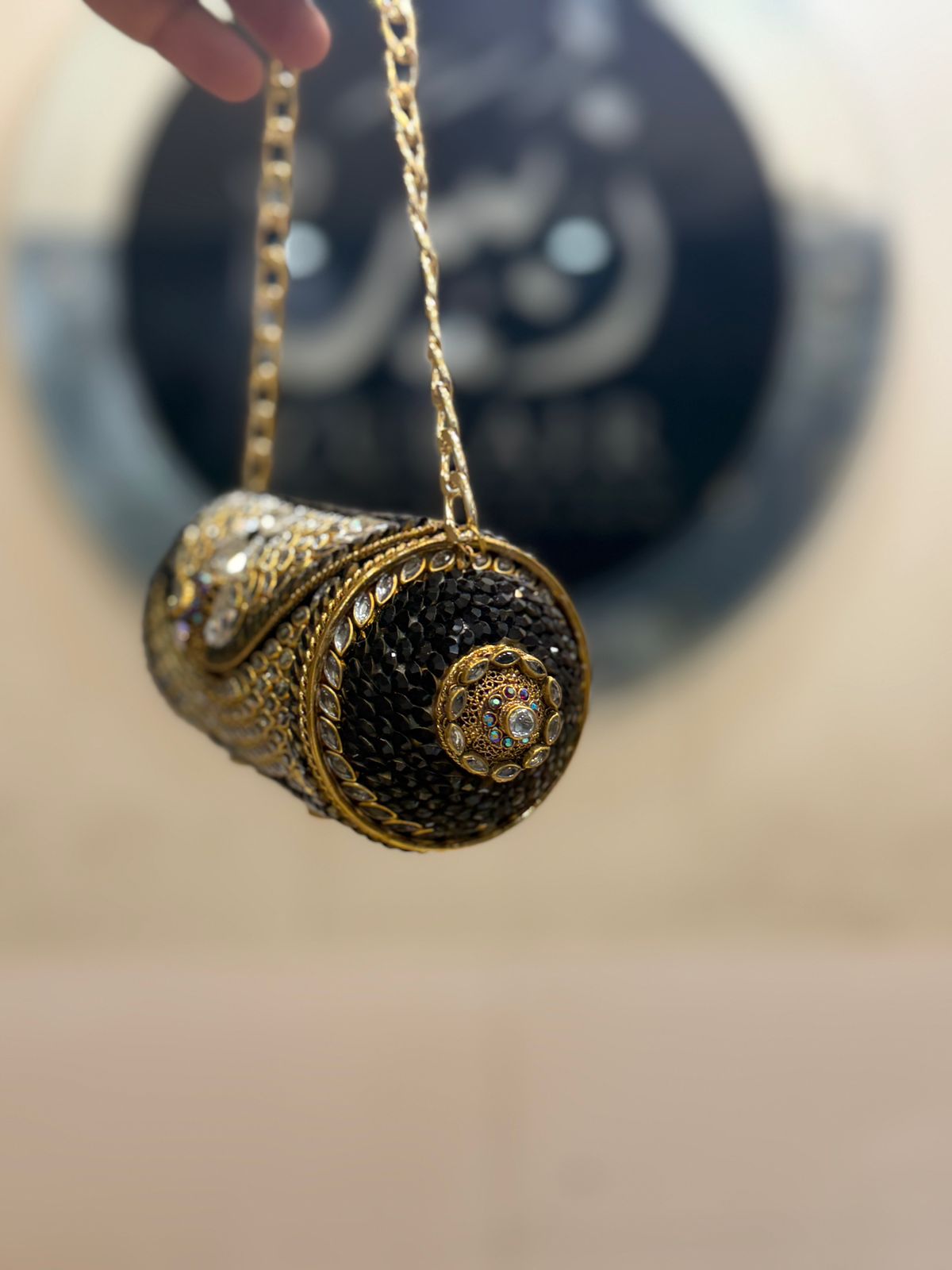 Stylish Turkish_Kundan Designer Clutch_New Design24