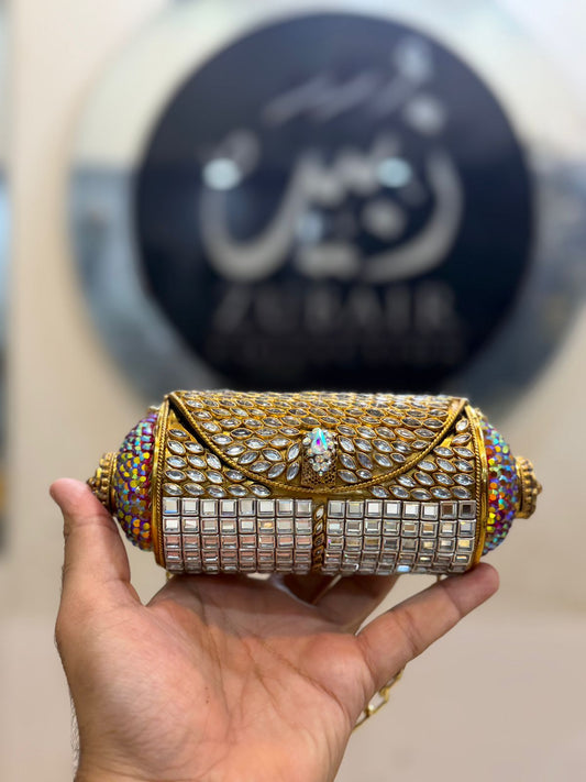 Stylish Turkish_Kundan Designer Clutch_New Design 26