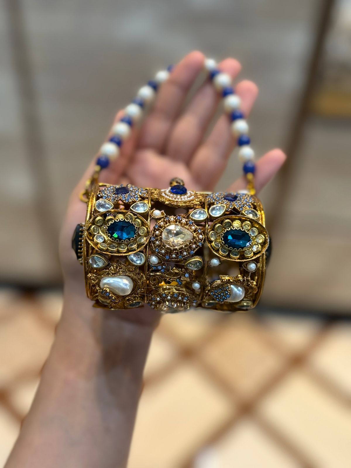 Stylish Small Designer Dholki Clutch_New Design 3