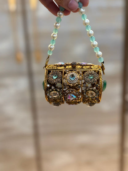 Stylish Small Designer Dholki Clutch_New Design 21