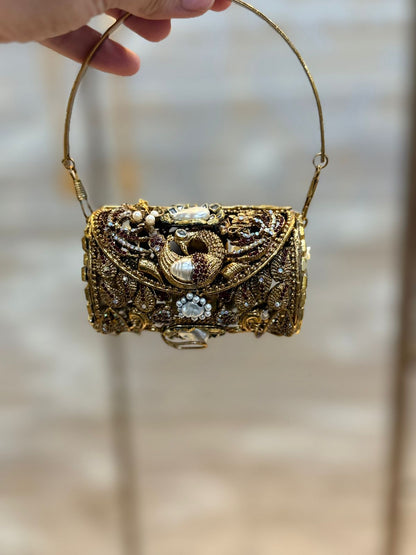 Stylish Small Designer Dholki Clutch_New Design 29