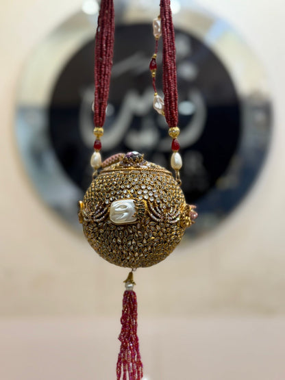 Stylish Designer Turkish_Kundan Dholki_New Design 2