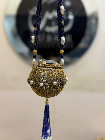 Stylish Designer Turkish_Kundan Dholki_New Design 10