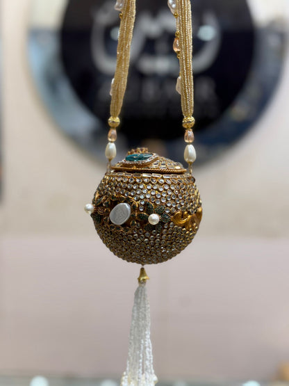 Stylish Designer Turkish_Kundan Dholki_New Design 18