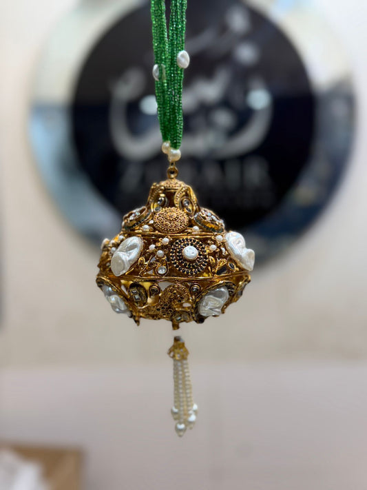 Stylish Designer Turkish_Kundan Dholki_New Design 20