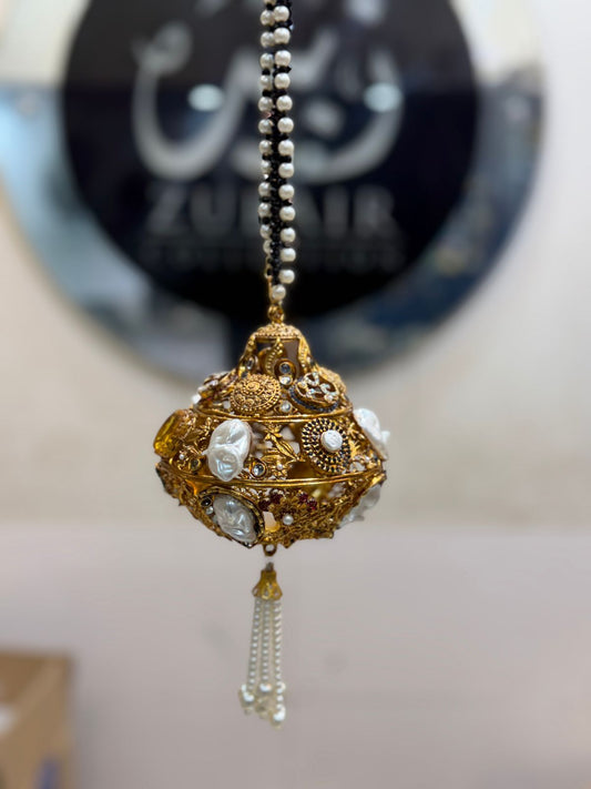 Stylish Designer Turkish_Kundan Dholki_New Design 22