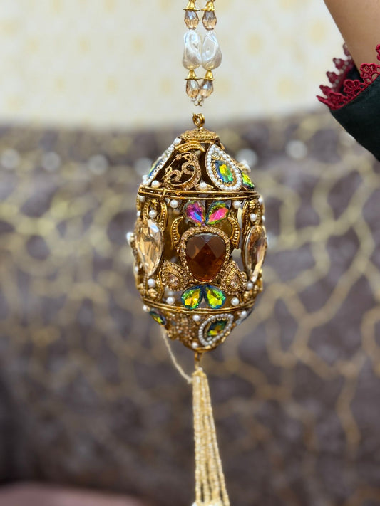 Stylish Turkish Kundan Dholki Clutch_New Arrival_Design 2