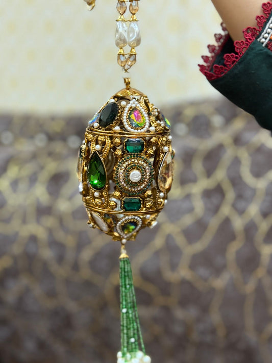 Stylish Turkish Kundan Dholki Clutch_New Arrival_Design 4