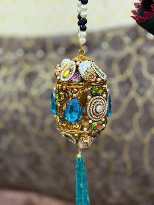 Stylish Turkish Kundan Dholki Clutch_New Arrival_Design 7