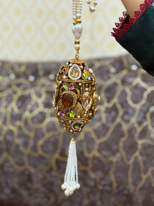 Stylish Turkish Kundan Dholki Clutch_New Arrival_Design 14