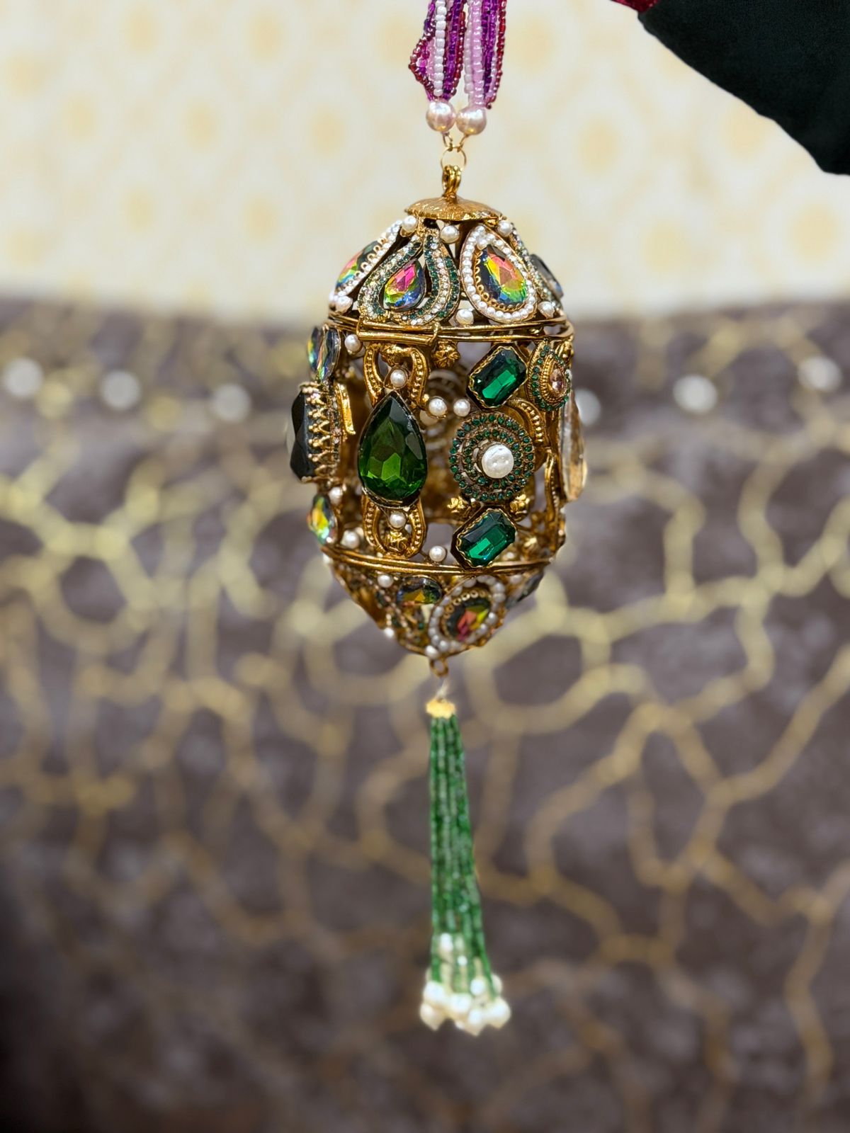 Stylish Turkish Kundan Dholki Clutch_New Arrival_Design 19