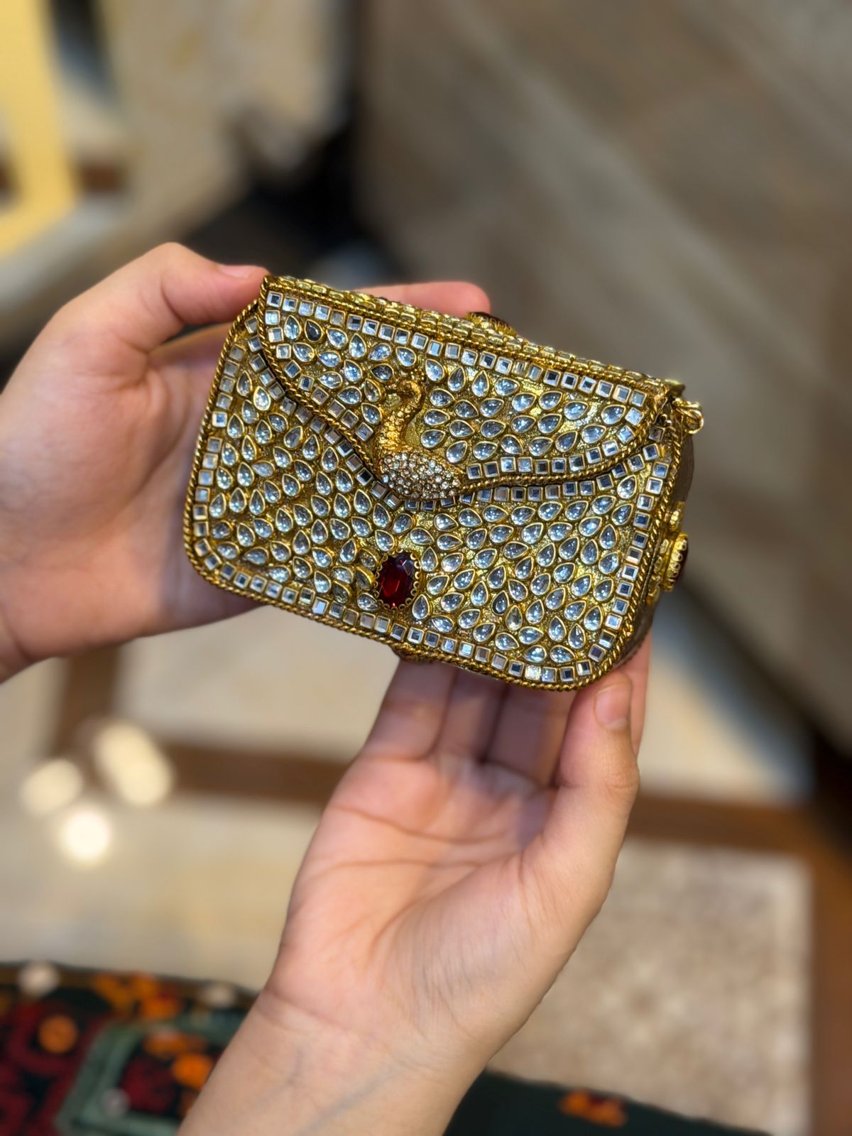 Stylish Turkish Kundan Clutch_New Arrival_Design 2