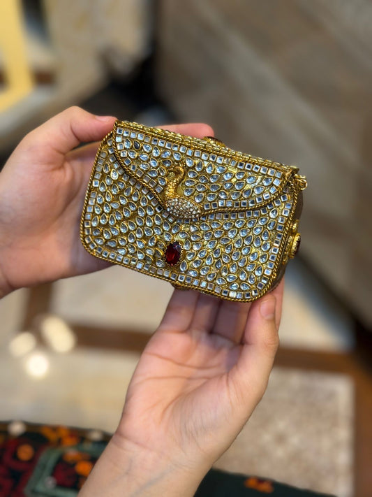 Stylish Turkish Kundan Clutch_New Arrival_Design 2