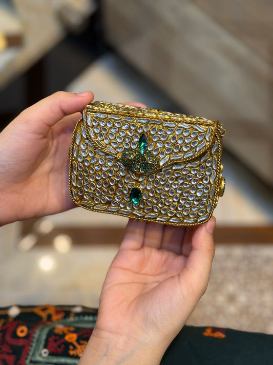 Stylish Turkish Kundan Clutch_New Arrival_Design 11