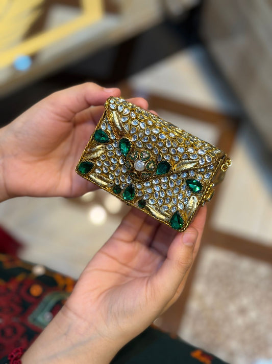 Stylish Turkish Kundan Clutch_New Arrival_Design 18