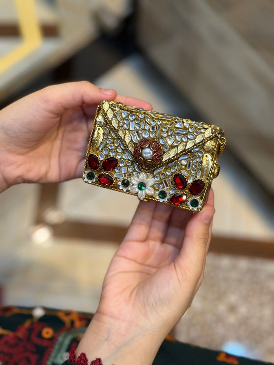 Stylish Turkish Kundan Clutch_New Arrival_Design 23