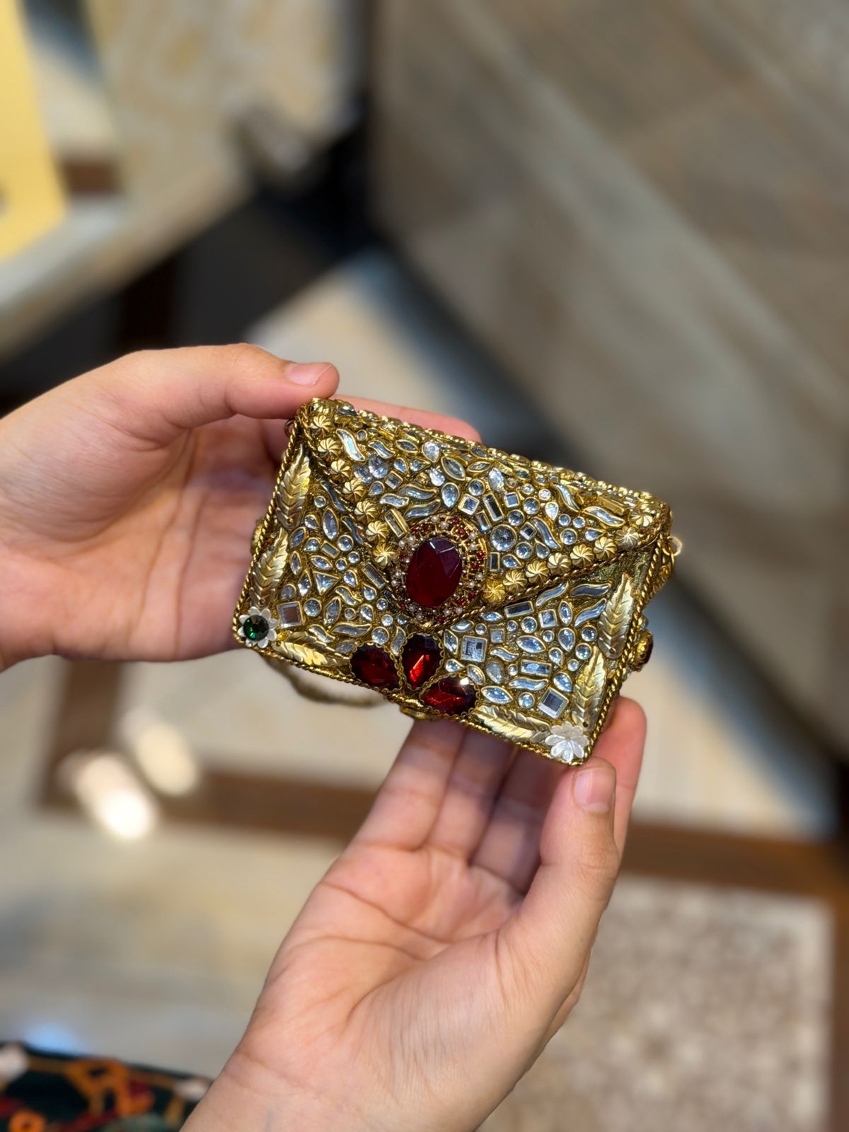 Stylish Turkish Kundan Clutch_New Arrival_Design 28