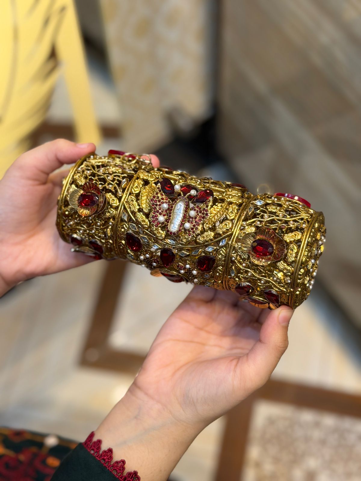 Stylish Turkish Kundan Large Dholki_New Arrival_Design 20