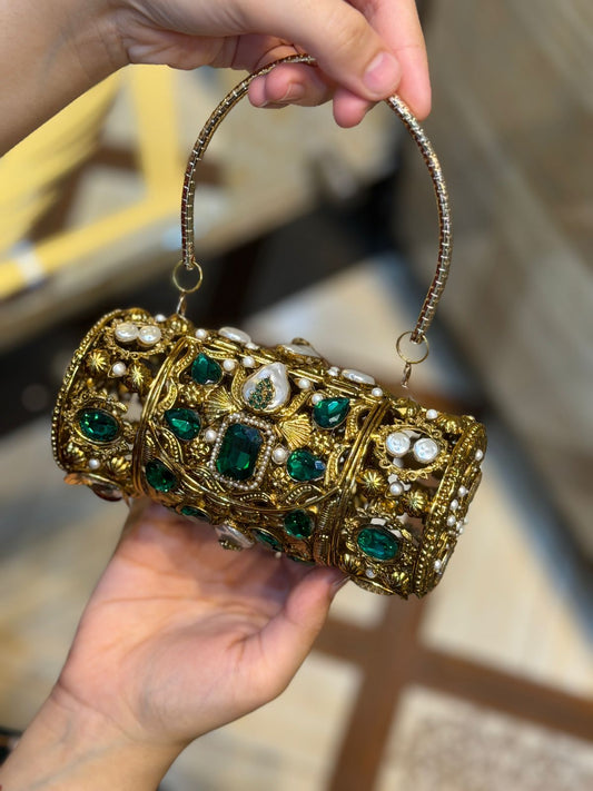 Stylish Turkish Kundan Large Dholki_New Arrival_Design 3