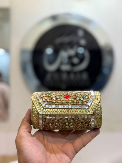 Turkish_Kundan Designer Clutch_New Design 1