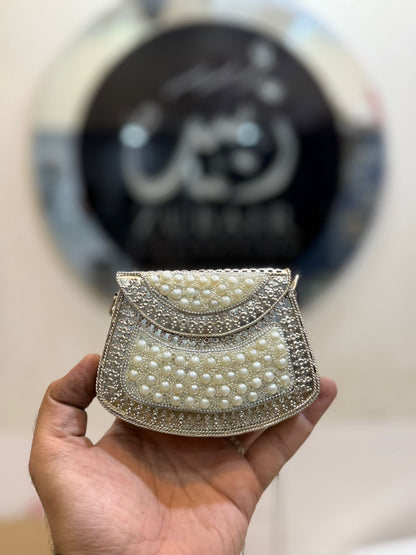Stylish Pearl Clutch_Small Size_Design 1