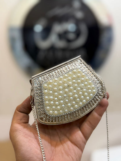 Stylish Pearl Clutch_Small Size_Design 1