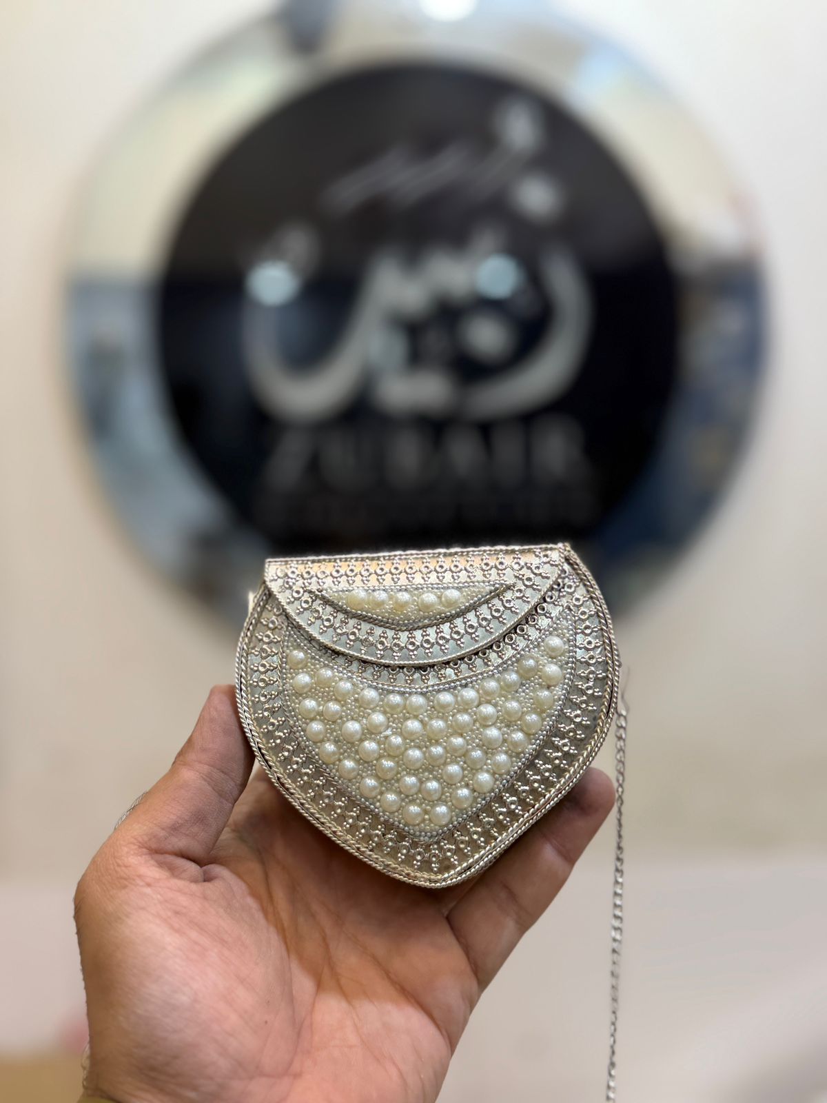 Stylish Pearl Clutch_Small Size_Design 3