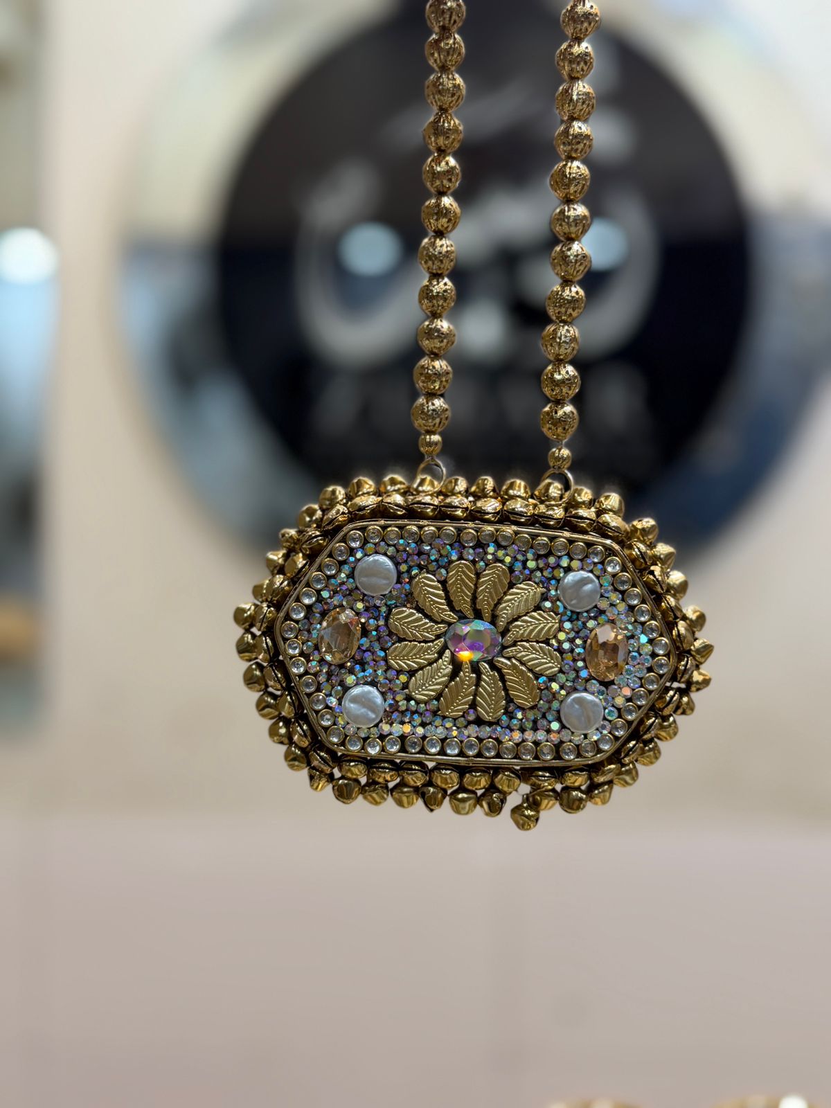 Stylish Turkish Kundan Heer Clutch_New Arrival_Design 2