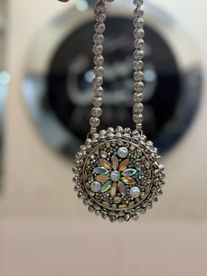 Stylish Turkish Kundan Heer Clutch_New Arrival_Design 1