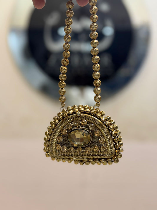 Stylish Turkish Kundan Heer Clutch_New Arrival_Design 6